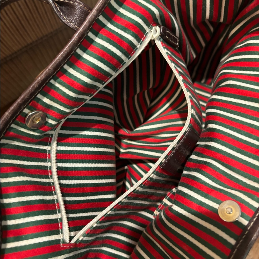 Gucci Beige and Brown GG Canvas Tote - Picture 6 of 12